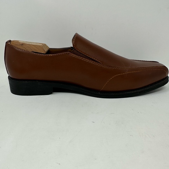Deer Stags 902 Collection Men’s Sz 10 Sphere Brown Lansing Slip On Loafers Shoes - Picture 5 of 7